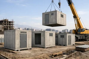 اتاق پیش ساخته بتنی