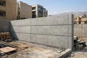 دیوار شادولاین دو رو نما