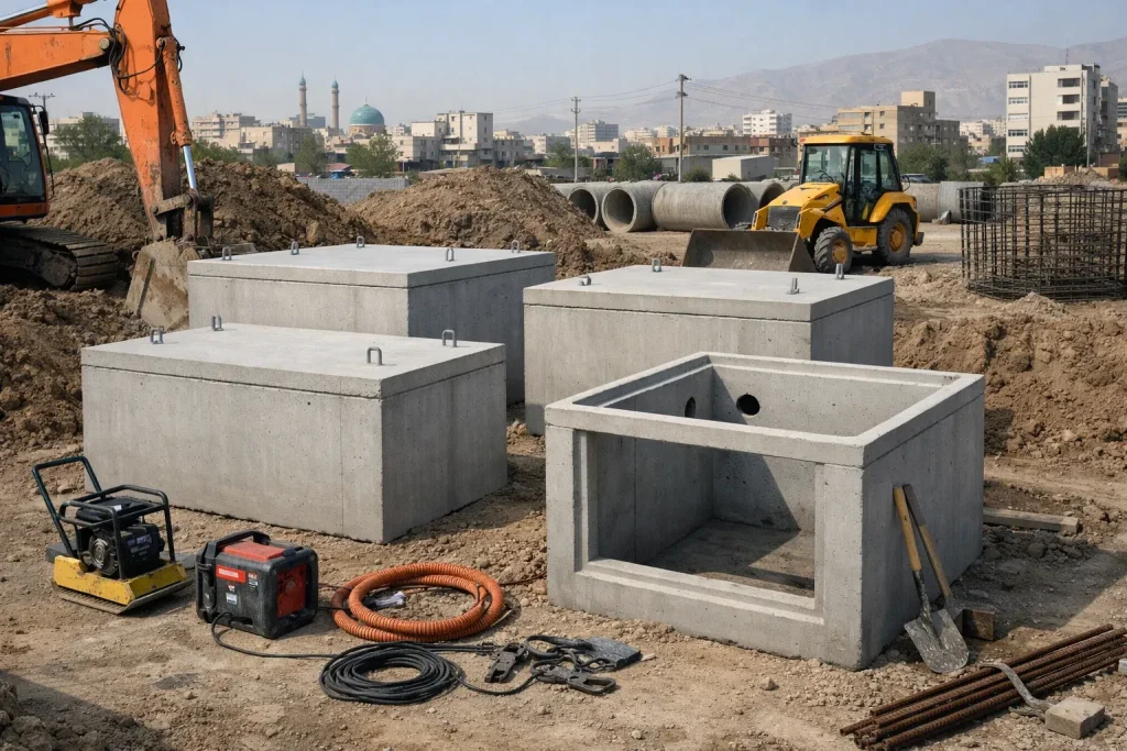 باکس بتنی اراک