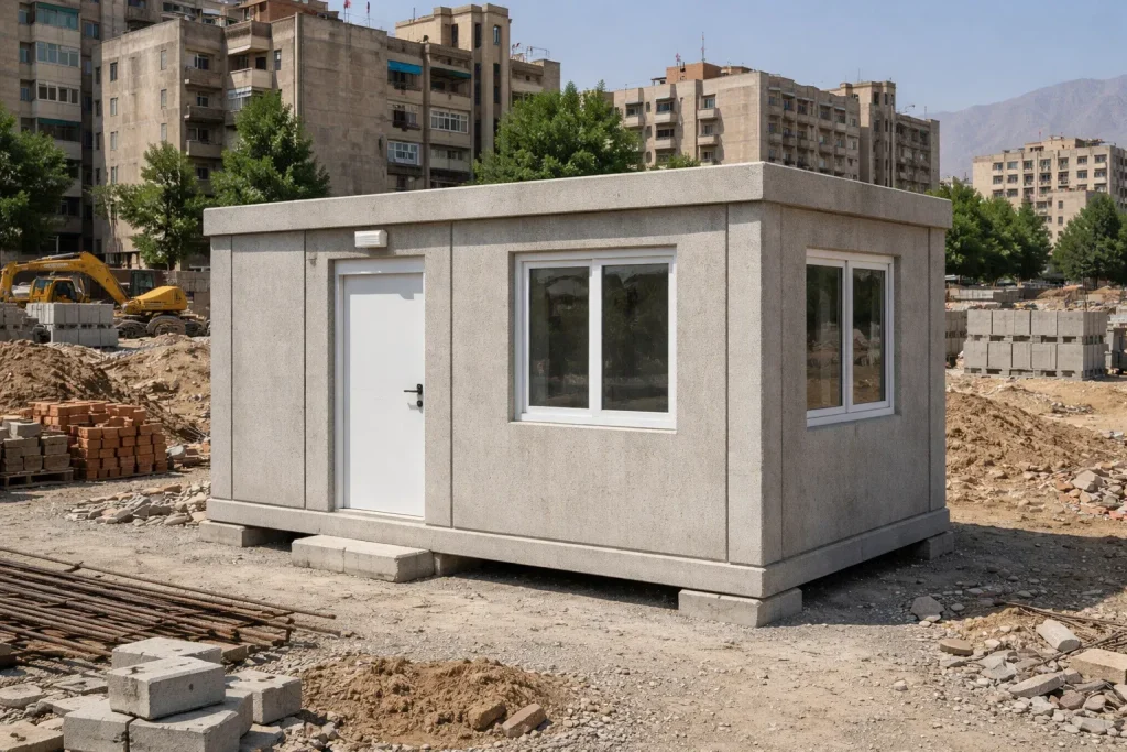 کانکس بتنی پیش ساخته