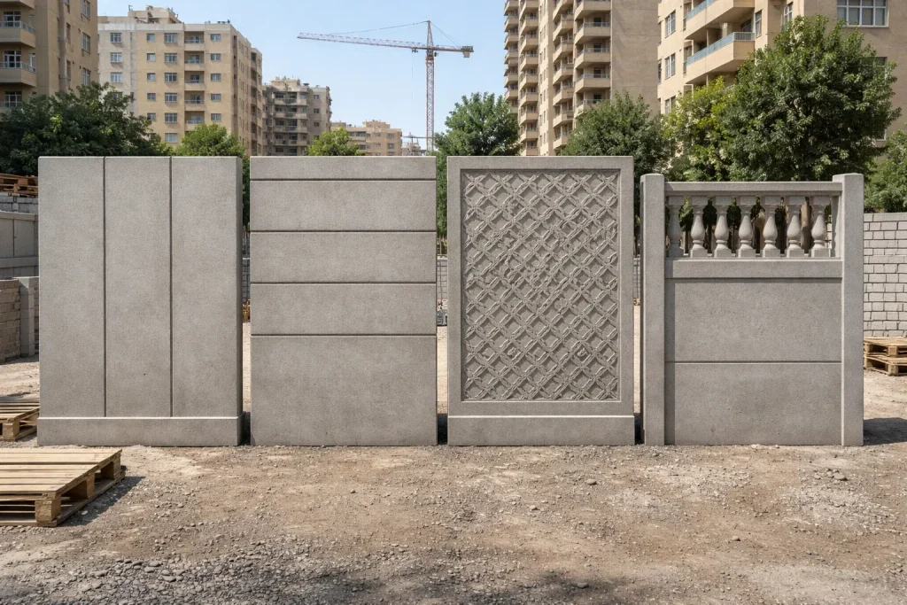 مقایسه دیوار بتنی