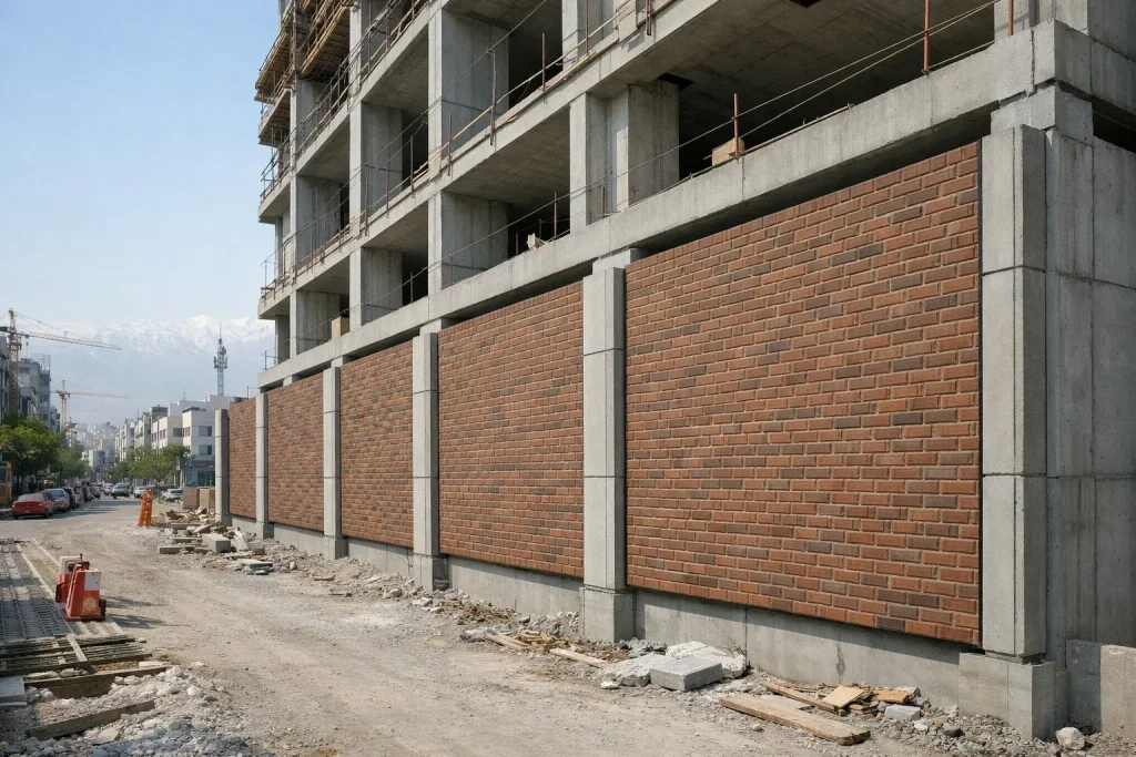 قیمت دیوار آجرنما