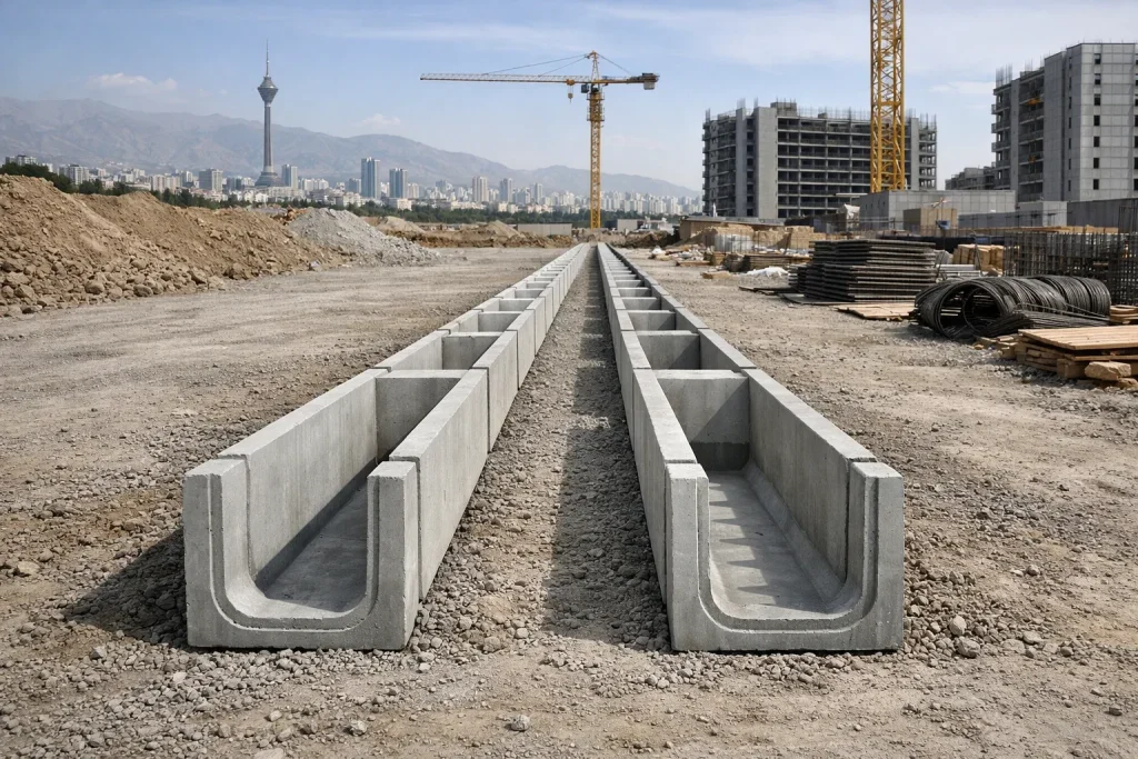قیمت کانال بتنی تهران