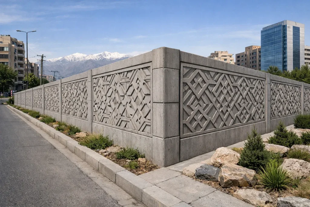 دیوار پیش ساخته بتنی کرج