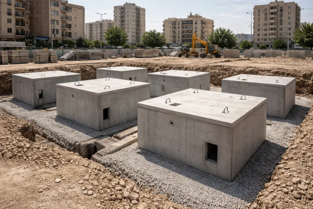 خرید باکس بتنی